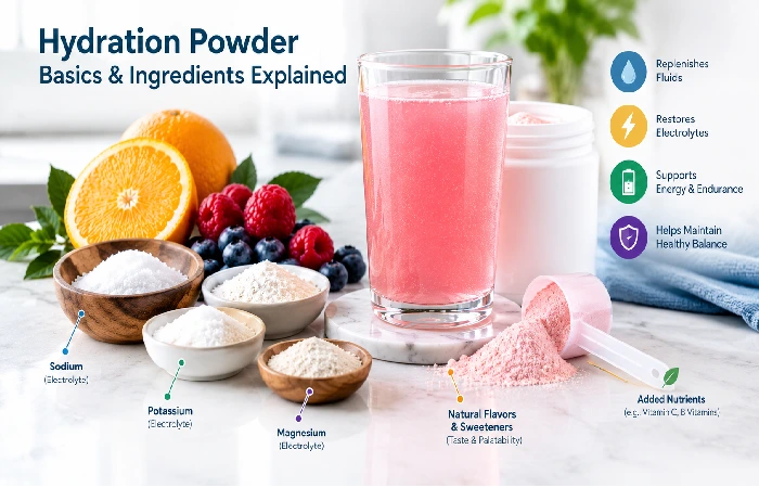 hydration powder basics & ingredients explained