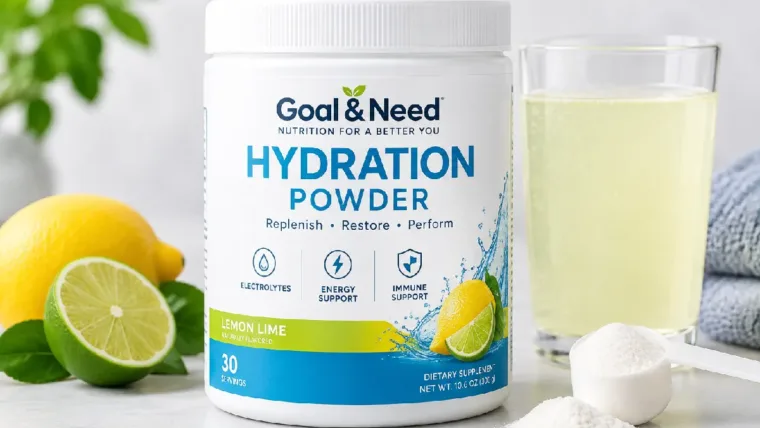 hydration powder by goal & need