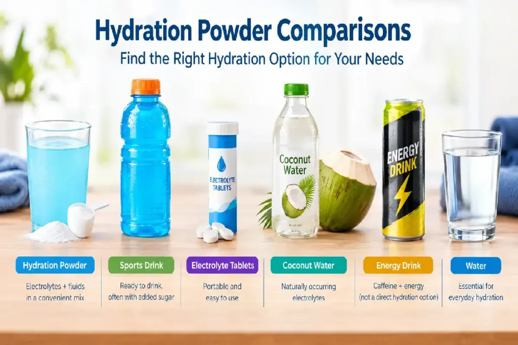 hydration powder comparisons