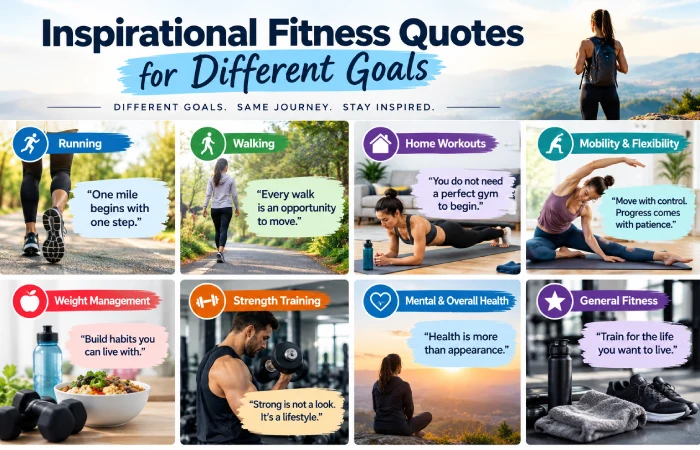 inspirational fitness quotes for different goals