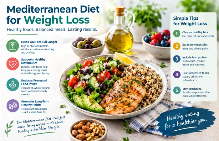 mediterranean diet for weight loss