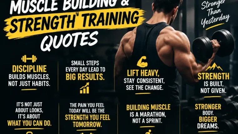 muscle building & strength training quotes