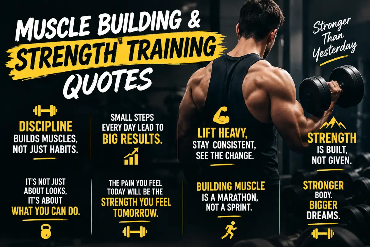 muscle building & strength training quotes
