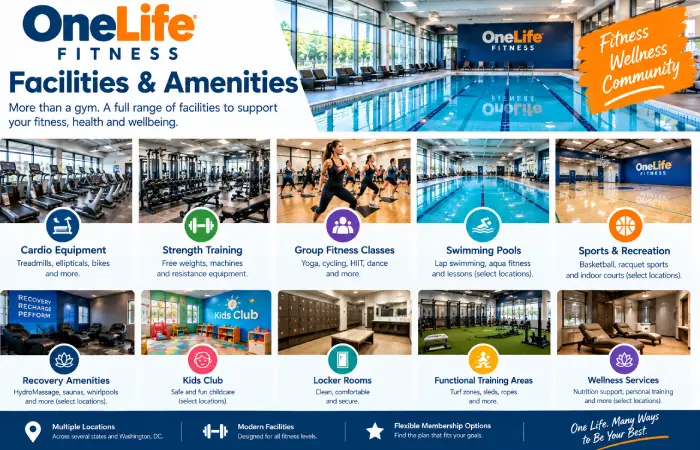 one life fitness facilities