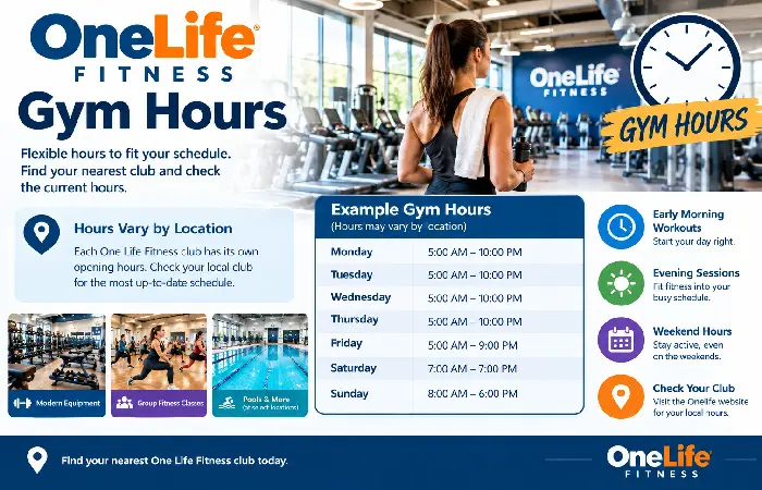 one life fitness gym hours
