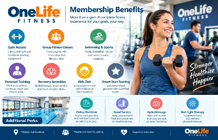 one life fitness membership benefits