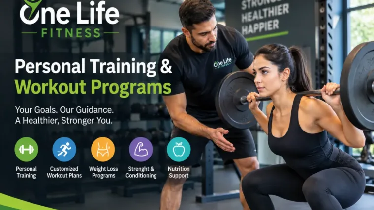 one life fitness personal Training & workout programs