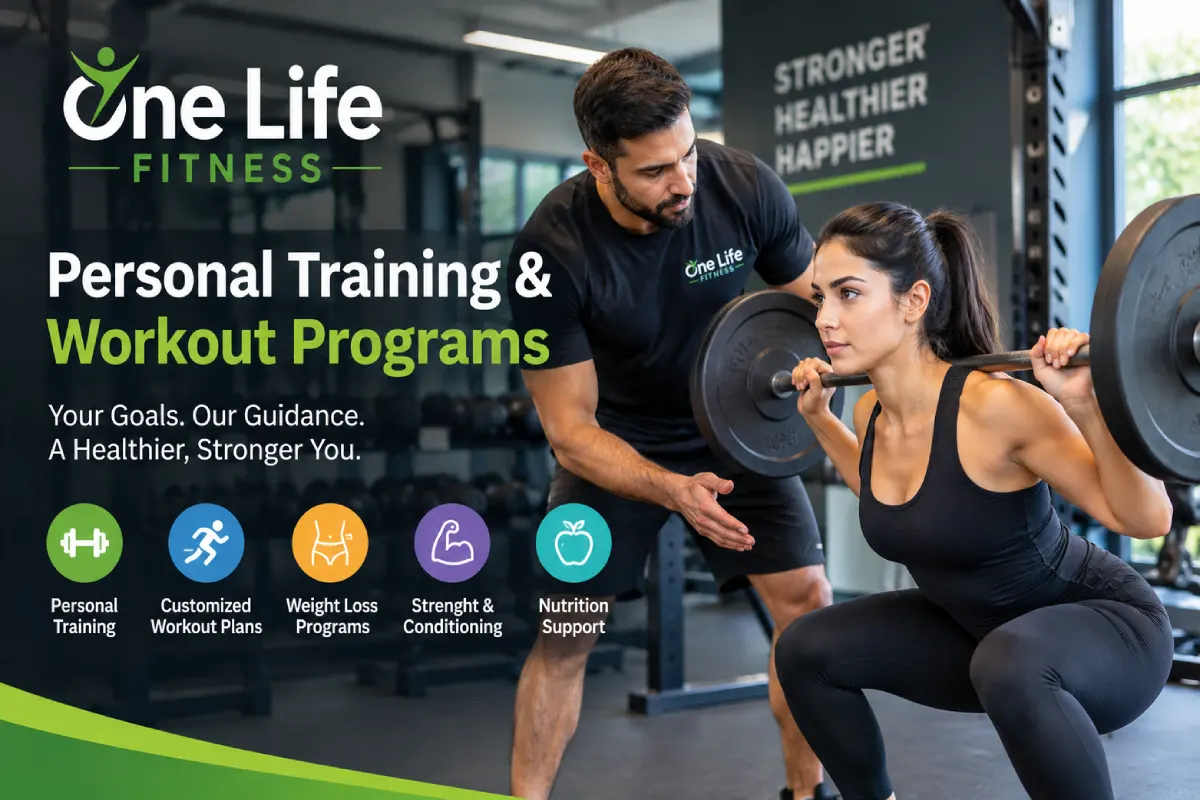 one life fitness personal Training & workout programs