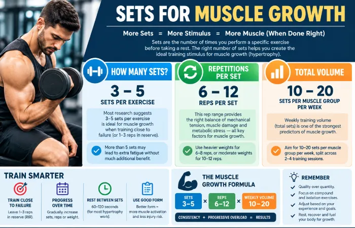 sets for muscle growth