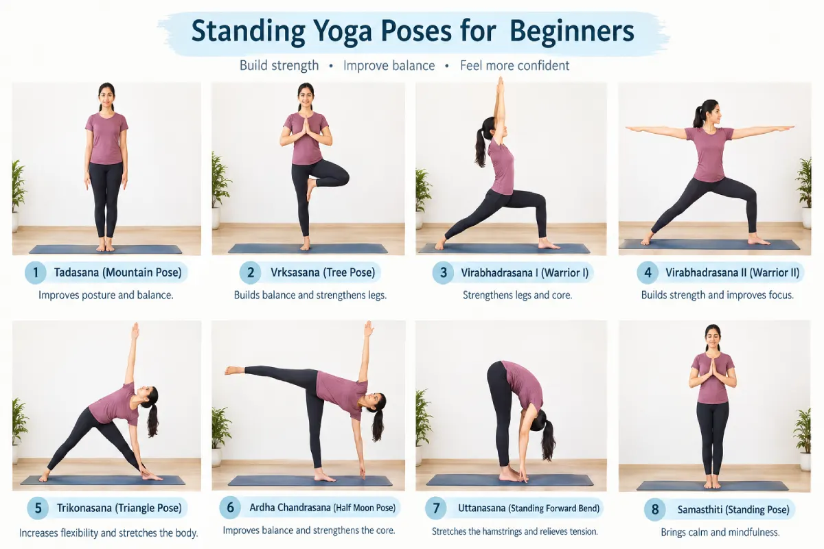 standing yoga poses for beginners