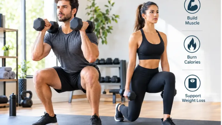 strength training for muscle building & weight loss