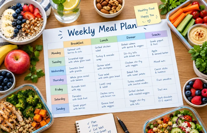 weekly meal planning