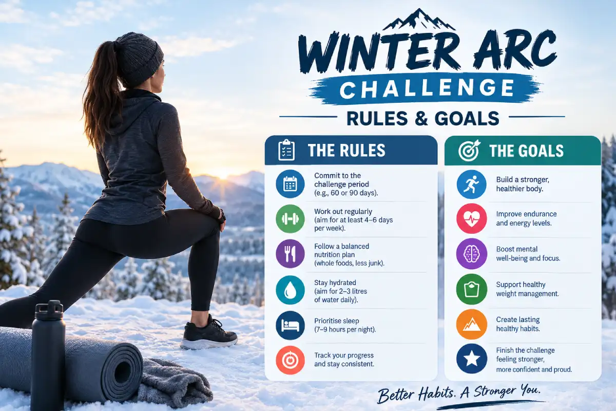 winter arc challenge rules & goals