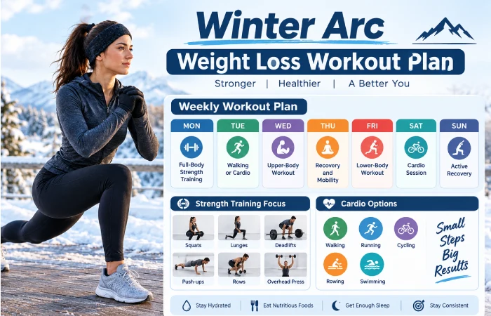 winter arc weight loss workout plan