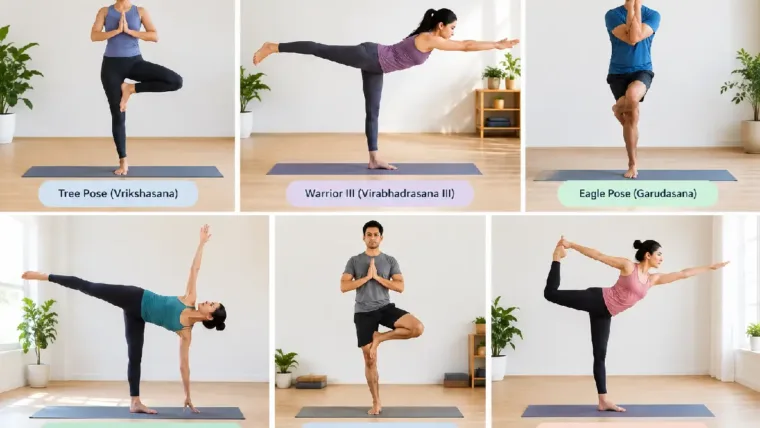 yoga balance poses for beginners