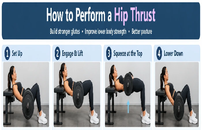 how to perform a hip thrust