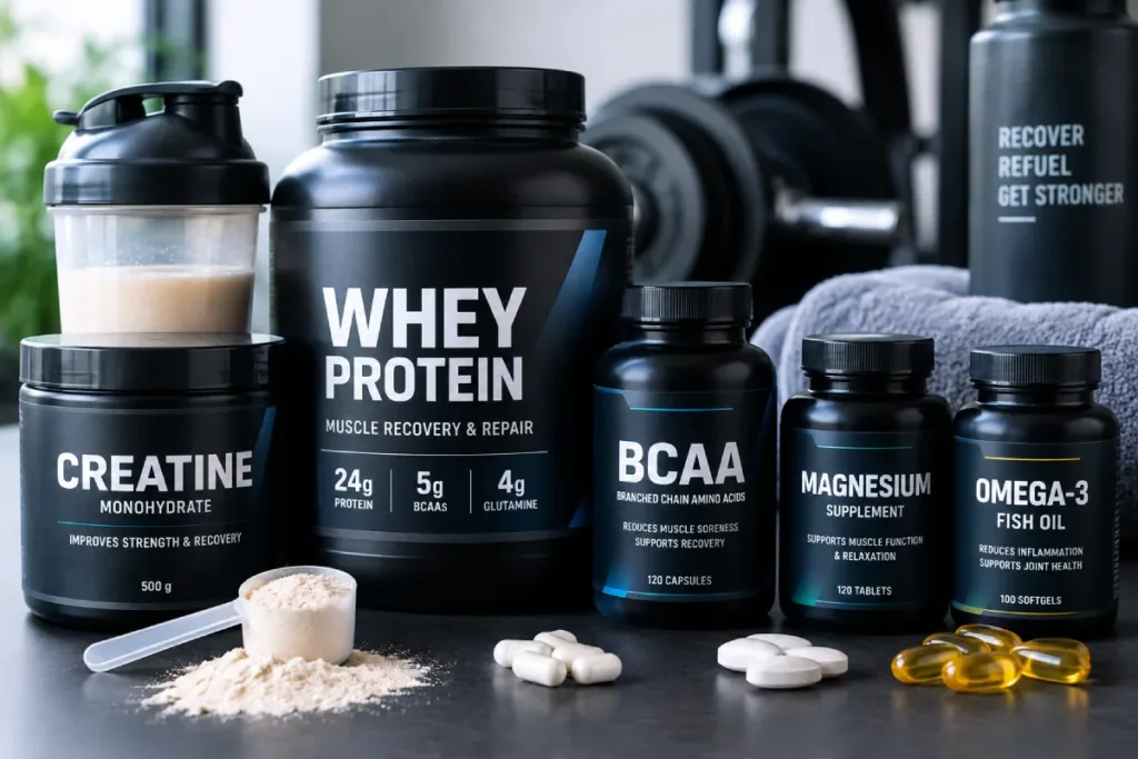 muscle recovery supplements
