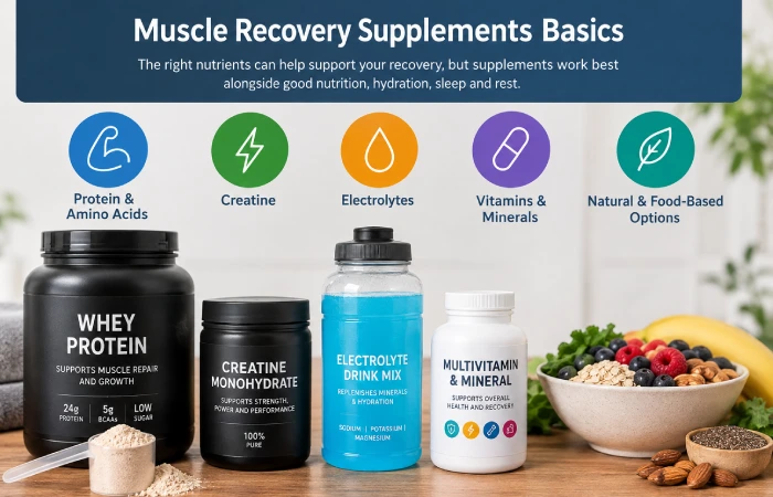 muscle recovery supplements basics